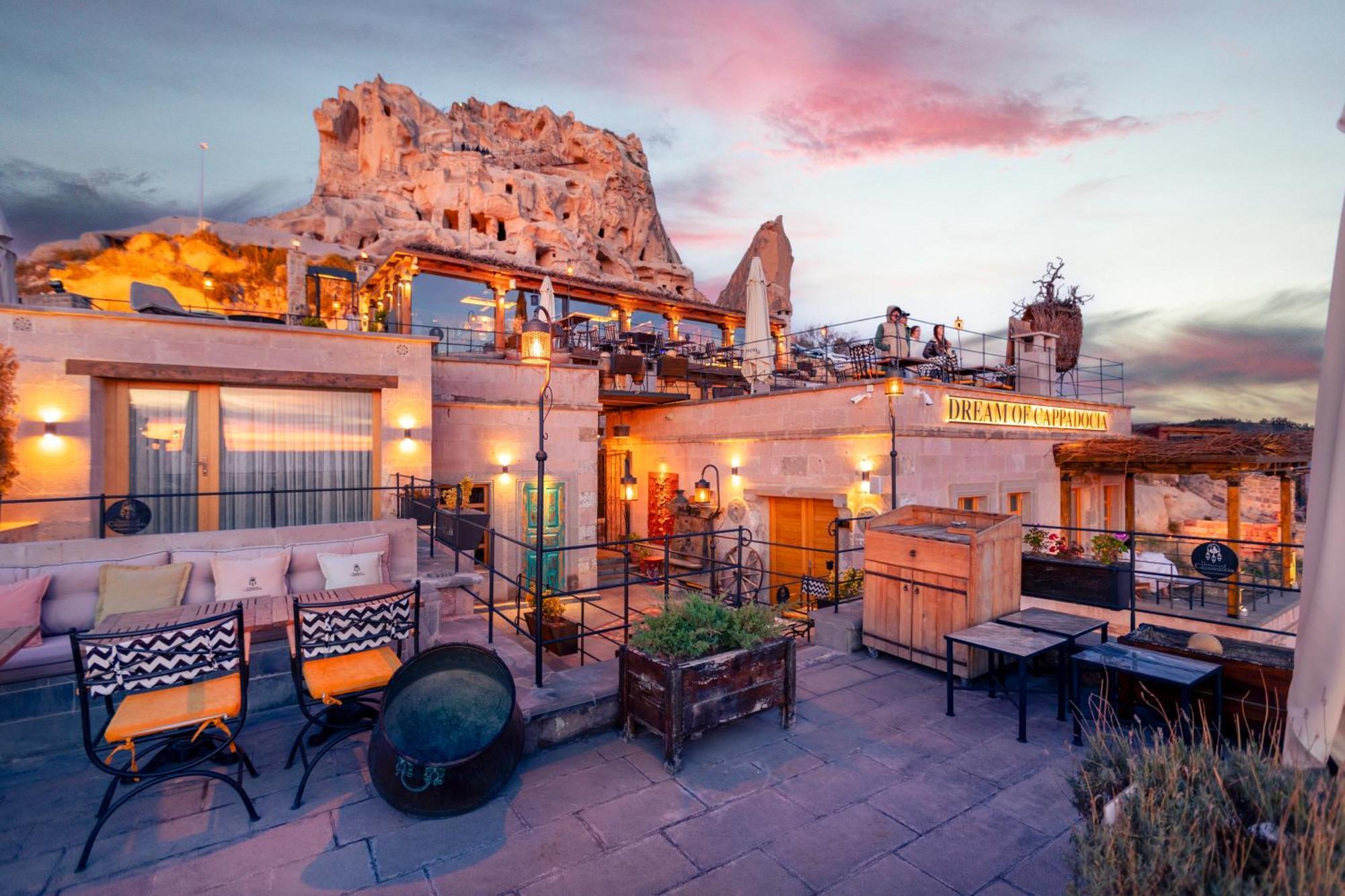 Hotel Dream Of Cappadocia Üçhisar Esterno foto